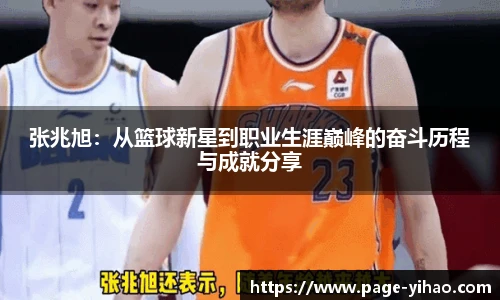 张兆旭：从篮球新星到职业生涯巅峰的奋斗历程与成就分享